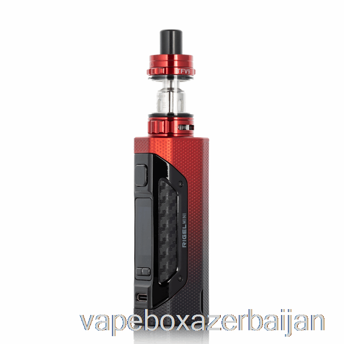 Vape Box Azerbaijan SMOK RIGEL Mini 80W Starter Kit Black Red